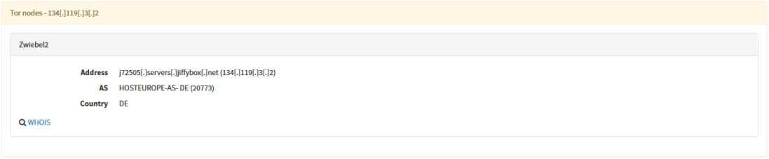 Tor Blutmagie Analyzer